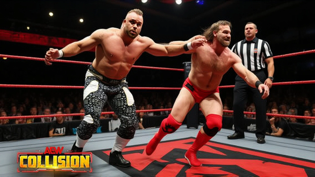 AEW Collision Results: Strong and Thekla Win Blood & Guts Advantages, Fletcher Retains TNT Title